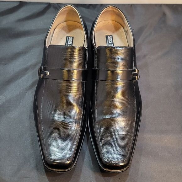 STACY ADAMS MEN'S BEAU MOC TOE BIT SLIP-ON LOAFER - Picture 3 of 16